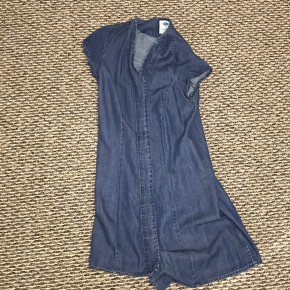 Denim button up dress - Picture 2 of 3